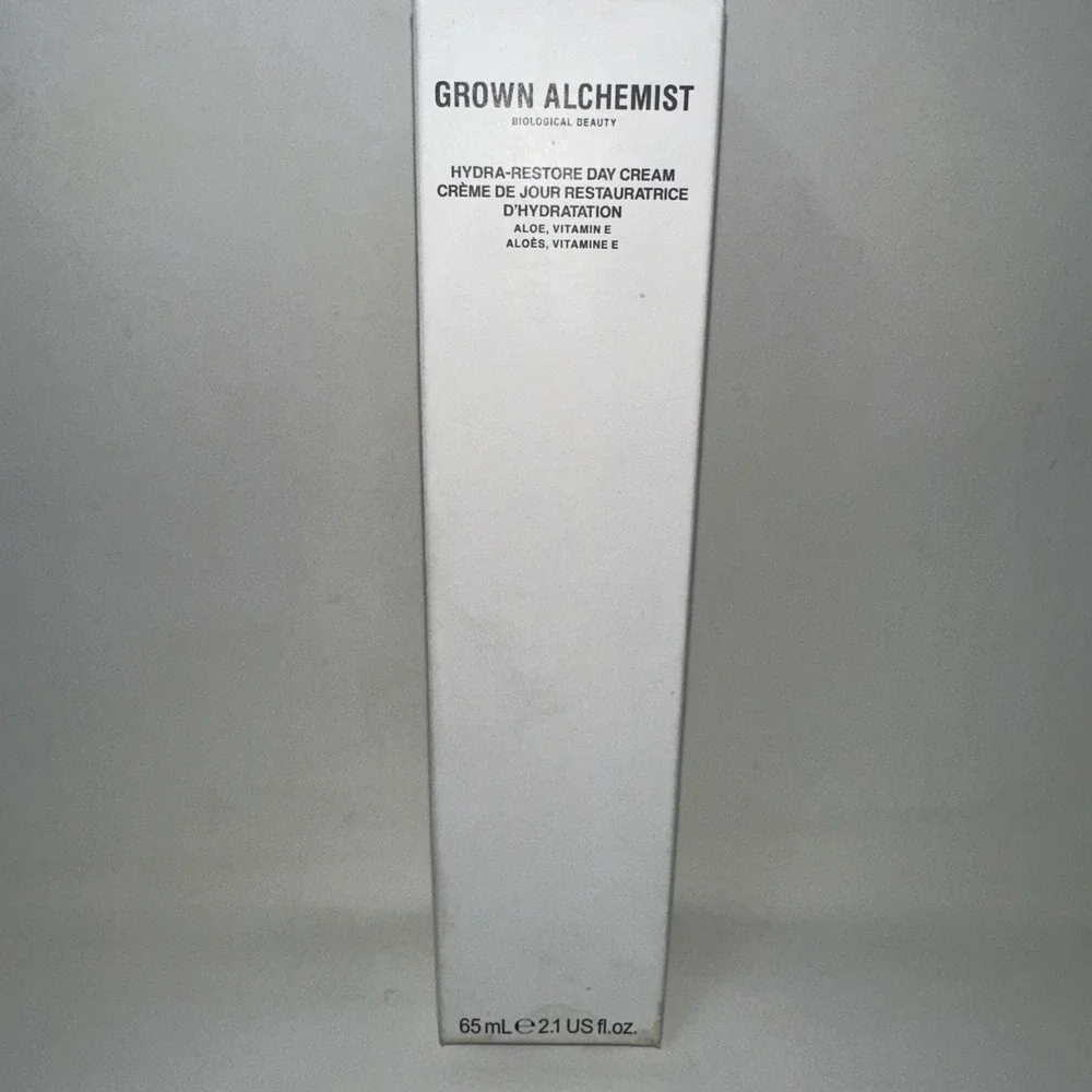 Grown Alchemist Hydra-Restore Day Cream Moisturizer Aloe & Vitamin E 65mL/2.1oz